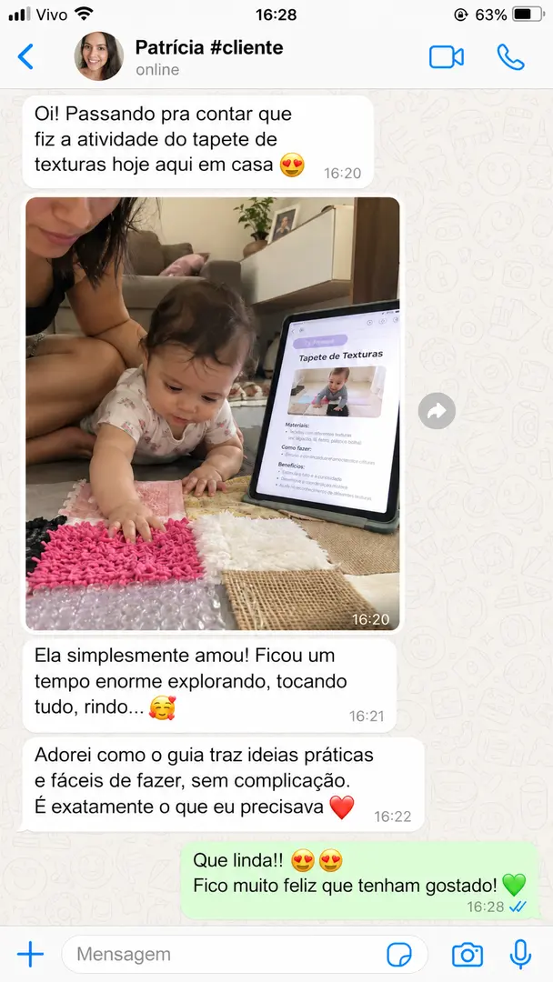 Depoimento — Tapete de Texturas
